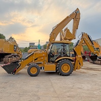 CHUNHUA 99% Baru Backhoe Loader untuk Model Caterpillar 415/416/420F/428F/432/434 Kapasitas Angkut 2 Ton Mesin & Pompa Model 2026