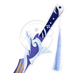 Katana de Madera de Genshin Impact, Espada de Bambú de <span class=keywords><strong>Kamisato</strong></span> <span class=keywords><strong>Ayato</strong></span> - Product Image 5