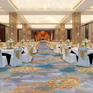 Tapis en nylon imprimé confortable, fabriqué à la machine, anti-salissure, antibactérien, antidérapant pour salle de conférence - Product Image 3