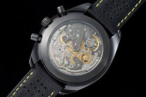 Montre mécanique automatique chronographe pour homme en fibre de carbone légère de haute qualité, de luxe, pour affaires et sport, avec pièce de monnaie antique et lumineuse - Product Image 5