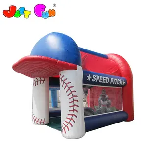 Commercial Inflatable baseball speed pitch for sale