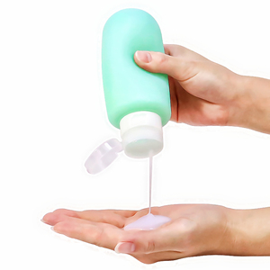 OEM thực phẩm an toàn rò rỉ bằng chứng 8oz bóp chai 6 oz lớn Silicone du lịch bơm lại dầu gội và điều hòa chai cho đồ dùng cá nhân - Product Image 4