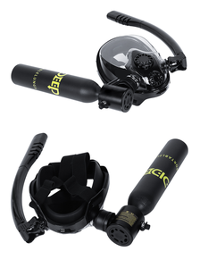 Cylindre de respiration sous-marine Hy Sports 0,5L, <span class=keywords><strong>mini</strong></span>-bouteille, 7-10 min d'autonomie, bouteille de plongée rechargeable avec lumière d'avertissement, équipement de plongée - Product Image 3