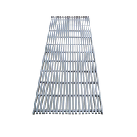 Grille de drainage en acier inoxydable pour sol, résistante au feu et à la corrosion, conforme à la norme EN1433