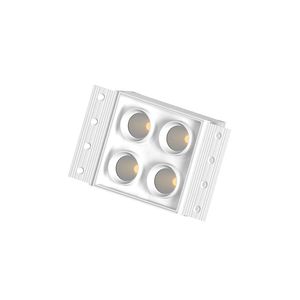Spot encastré LED multi-têtes 1 2 3 4 points d'éclairage, luminaire de <span class=keywords><strong>plafond</strong></span> fixe encastré pour intérieur, anti-éblouissement - Product Image 4