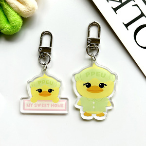 Spot Key Chain Acrylic Double-Sided UV Printing <b>Anime</b> Cartoon Pendant Accessories Lisa Rose Star Periphery Souvenir - Product Image 3