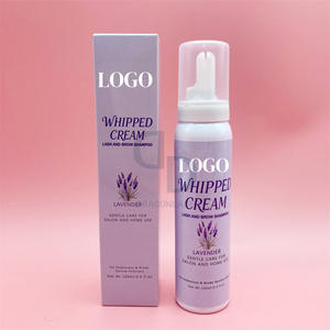 Mousse de cils blanche de qualité supérieure, personnalisable avec logo, en gros, directement de l'usine, faible MOQ 20 pièces - Product Image 2