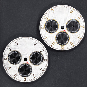 Esfera de Reloj de Meteorito de Alta Calidad para <span class=keywords><strong>DTN</strong></span>, Compatible con el Movimiento 4131, Piezas de Repuesto para Reparación de Relojes - Product Image 1