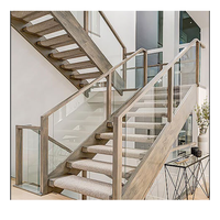 Plaques d'escalier industrielles double face en acier brut soudées pour marches ouvertes, escaliers à charge lourde