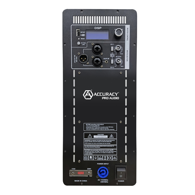 Accuracy Pro Audio D3-7.5K 4800W Class D DSP Module Digital Active Speaker Active Speaker Audio Amplifier Module