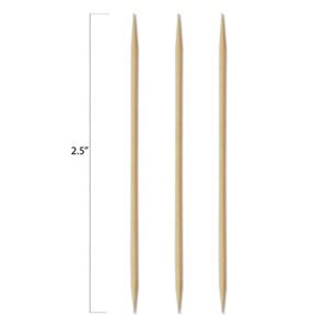 In scatola di plastica trasparente doppia faccia festa <span class=keywords><strong>antipasto</strong></span> denti di pulizia stuzzicadenti di bambù alla rinfusa - Product Image 3