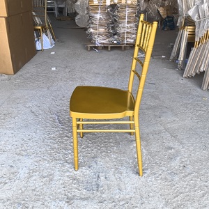 Vendite calde a buon mercato durevole più economico oro sedia Chiavari - Product Image 3