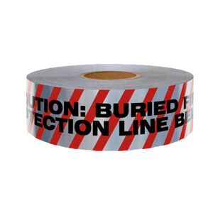 Cinta de Seguridad de Aluminio Detectable Subterránea con Logotipo Personalizado - Product Image 4