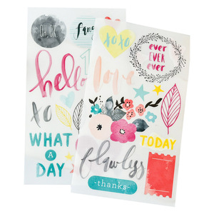 2022 Toptan Yüksek Kaliteli Sürtmeli Transfer Çıkartmaları Harfler Planlayıcı Çıkartmaları Çocuklar İçin Okul Malzemeleri Dekorasyon - Product Image 6