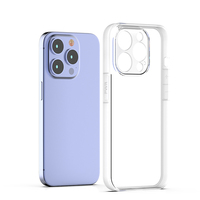 Pour iPhone 15 17 Pro étui antichoc couverture transparente souple, 1.5MM TPU Transparent trou de précision étui de téléphone pour iPhone 13 14 Pro Max