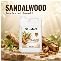 Huile essentielle de bois de santal de qualité supérieure ; apaise, détend et nourrit la peau, convient à la diffusion aromathérapeutique et aux soins de la peau.