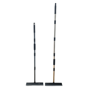 Balai <span class=keywords><strong>en</strong></span> caoutchouc multi-usage long avec manche réglable <span class=keywords><strong>en</strong></span> acier inoxydable – Articles ménagers <span class=keywords><strong>en</strong></span> <span class=keywords><strong>gros</strong></span> – Brosse à sol - Product Image 1