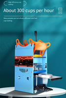 Nouvelle Scelleuse Thermique Électrique Automatique Portative à Bas Prix pour Boissons, Gobelets en Plastique, Tasses à Thé au Lait – Garantie 3 Ans