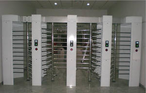 Drehkreuz Facial Qr Code <span class=keywords><strong>Reader</strong></span> Zugangs kontrolle Sicherheits tor Drehkreuz in voller Höhe für Vergnügung sparks - Product Image 3