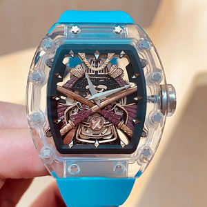 Reloj Mecánico de Lujo para Hombre, Modelo 2026, con Cristal de Zafiro Samurai, Esqueleto, Tourbillon, Resistente al Agua, de Alta Gama - Product Image 6