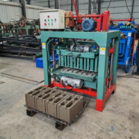 Machine à briques de ciment semi-automatique 380V/220V, nouvelle machine manuelle de moulage de pavés creux en béton, à vendre en Jamaïque