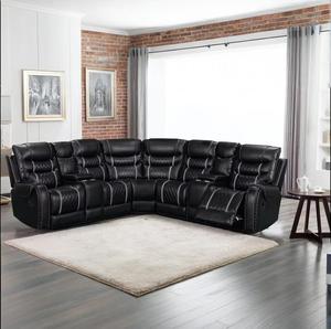Canto Seccional Recliners Sofá Set Couro Tecido Cadeiras Reclinável Power Lift Sofá Cadeira Venda Cadeira Reclinável Elétrica 9022 - Product Image 2