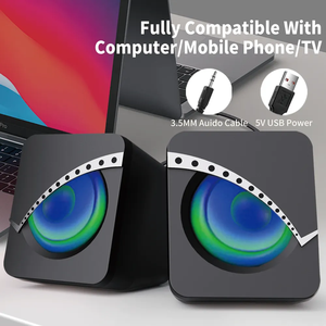 Portatile RGB altoparlante <span class=keywords><strong>PC</strong></span> Computer altoparlante da tavolo Audio altoparlanti da gioco per <span class=keywords><strong>PC</strong></span> - Product Image 6