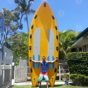 8-10 Person Giant SUP Paddle Board <b>Inflatable</b> Water Amusement Facility for Water Sports - Product Image 1