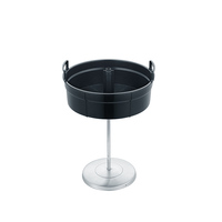 Cafetière électrique 45 tasses en acier inoxydable 304 à double paroi avec protection contre la surchauffe, grande capacité pour la maison et le bureau