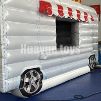 Promotion commerciale 5*2.5m chariot de nourriture gonflable étanche thème Hot Dog tente gonflable camion de nourriture gonflable