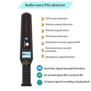 เครื่องสแกนตำแหน่ง GPS <span class=keywords><strong>ตรวจ</strong></span>จับสัญญาณไวด์แบนด์ เครื่องตรวจจับเฉพาะ TAG เครื่องตรวจจับสัญญาณโทรศัพท์มือถือ - Product Image 2