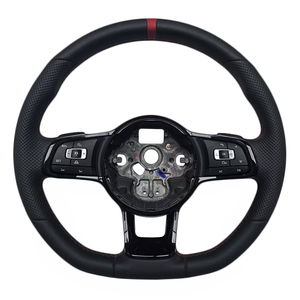 Nouveau produit : Volant perforé en cuir pour Volkswagen VW GTI7 Golf MK7 - Product Image 1