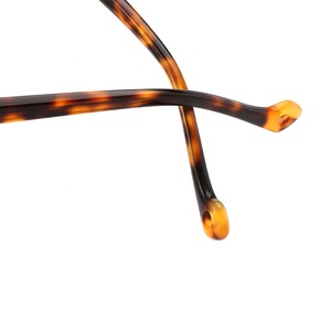 Hengtai, nuevo modelo, montura de acetato rectangular, montura de gafas ópticas, montura redonda de cara pequeña para hombres y mujeres, monturas de gafas - Product Image 5