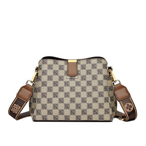 Vente en gros de sacs de bureau à bandoulière en cuir souple pour femmes sac pour dames sac à la mode simple sac de maman à bandoulière de grande capacité - Product Image 2