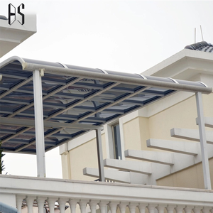 Auvent moderne sur mesure, protection UV, imperméable, en polycarbonate, avec structure en aluminium pour <span class=keywords><strong>abri</strong></span> de jardin contre la pluie - Product Image 2