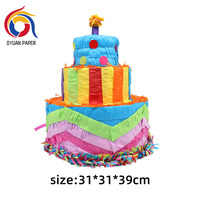 Accessoires photo Woodland Design Nouvel An Fête de la ferme de Noël Âne Sirène Pinata pour bonbons ou jouets