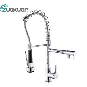 Grifo de baño de cascada LED, 3 agujeros, grifo de fregadero de 8 pulgadas  con manijas de doble cristal, grifo de lavabo de cascada de latón macizo