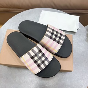 Zapatos Slip-on de Moda Primavera/Verano, Diseño Lujoso con Patrón a Cuadros, Suela Suave, Transpirables, Cómodos, Ligeros, Suela Gruesa - Product Image 5