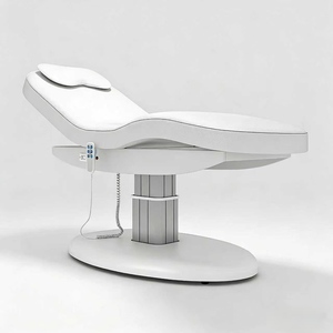 Lit de massage électrique réglable, fauteuil de traitement de salon avec télécommande et chargement USB - Product Image 2