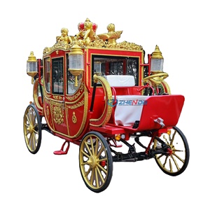 Carruaje de Caballos Eléctrico de Alta Calidad, Estilo Cenicienta, sin Caballos, en Venta, Precio de Fábrica - Product Image 1