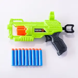 Small Size EVA Foam Gun with Dart Bullets Air Soft Bullet Gun for Children