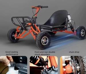 Nouveau kart à pédales 80CC tout-terrain UTV, vélo de <span class=keywords><strong>drift</strong></span> de plage, moteur à deux temps, vitesse de 35 km/h, adapté à l'extérieur - Product Image 2