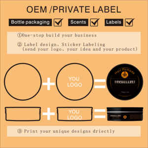 Pommade privée pour hommes-Tenue moyenne Shine à base d'eau <span class=keywords><strong>oz</strong></span> Pack Wax Like Flake All Day Hair Free Gel Coiffures Facile à laver - Product Image 6