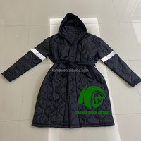 Kango Warm Nylon Rip Stop Camouflage Woobie Hoodie Longue Robe Camouflage Smoking Jacket Uniforme Camouflage