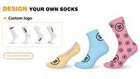 Chaussettes de yoga antidérapantes personnalisées à logo, idéales pour le sport et le Pilates – Meilleures ventes