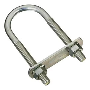 Stainless Steel Wire Rope U Clamp Heavy Duty U Bolt Cable Clamp for Wire Rope Rigging Lifting <b>Material</b> <b>Handling</b> and Industrial - Product Image 3