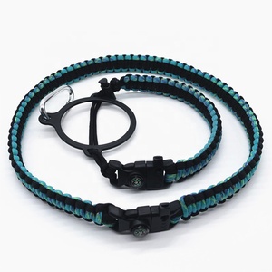 De alta calidad, proveedor de China, mano tejer larga ajustable paracord botella de mango 550 paracord correa de hombro - Product Image 5