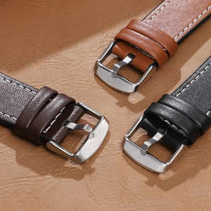 Nueva correa de reloj de silicona con revestimiento de cuero de 22 mm, repuesto para <span class=keywords><strong>Huawei</strong></span> <span class=keywords><strong>GT2</strong></span>/GT3, Honor Watch, Xiaomi y Samsung - Resistente al agua - Product Image 5