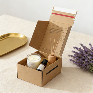 Caja de Regalo con Cierre Resistente a Desgarros, con un Toque Ritual Mejorado, Caja Corrugada Fácil de Abrir y Plegar, Ideal para Empaque de Regalos - Product Image 2