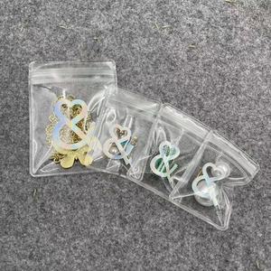 Customized PVC Accessories Plastic Packaging Bag High Quality Jewelry <strong>Pouch</strong> With Zipper Jewelry Bag with Holographic Logo - Product Image 4